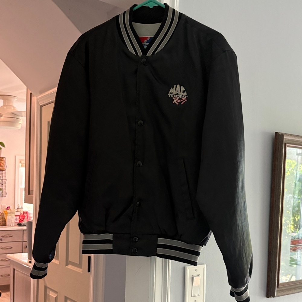 Vintage Satin Mac Tools Racing Jacket